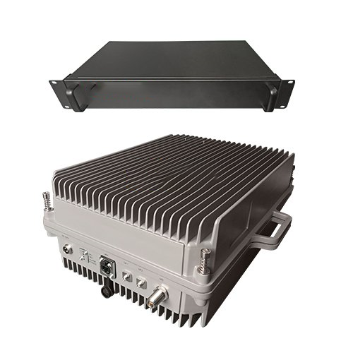  鹤岗TETRA800数字警用集群数字光纤直放站远近端机