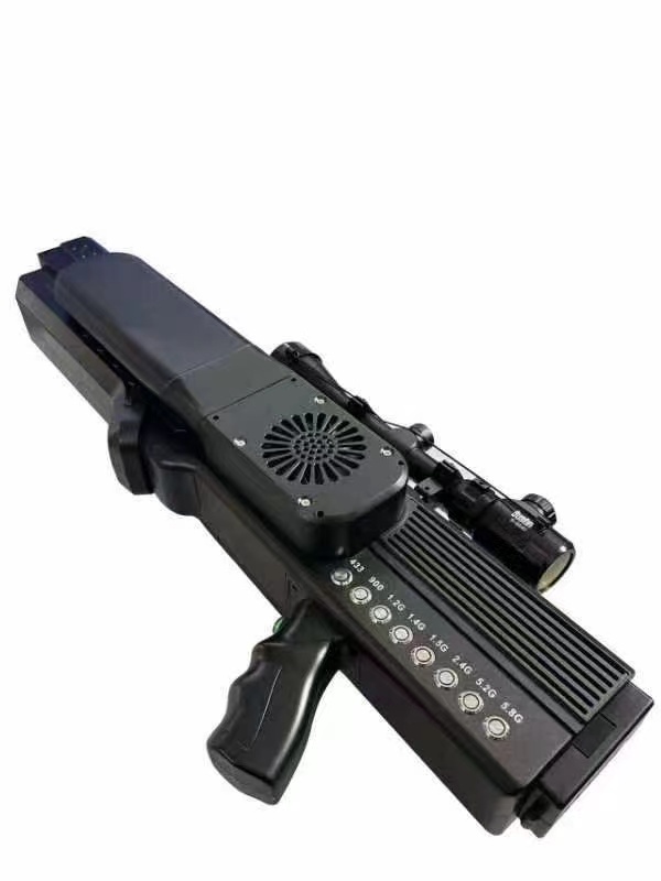  鹤岗手持便携式枪型低空防御反制八通道